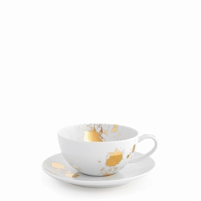 1948 Teacup & Saucerhandmade ceramic dinnerware set