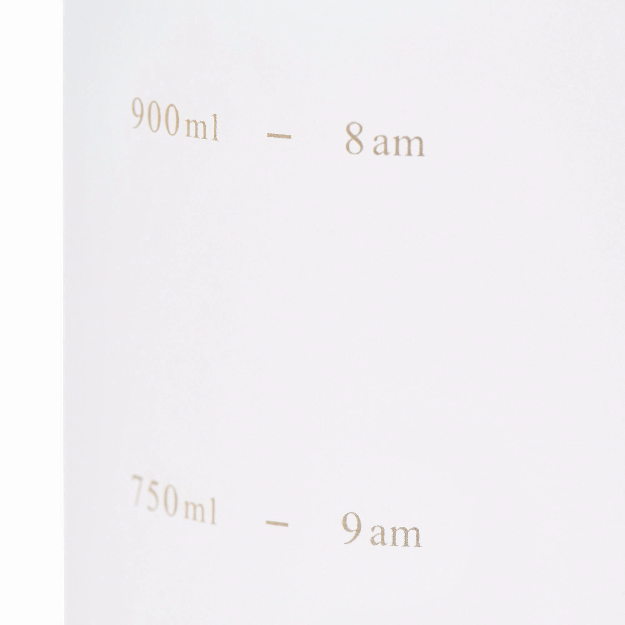 1L Water Bottle White