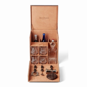 200th Anniversary Soho Travel Bar Box Gift Setglass cups ,personalized mugs 