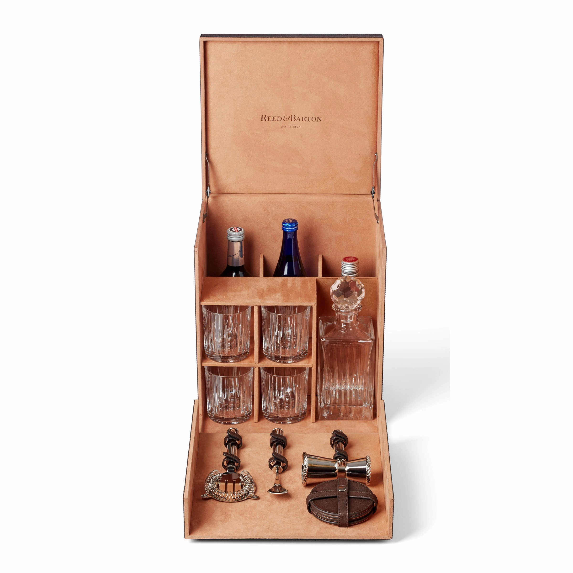 200th Anniversary Soho Travel Bar Box Gift Setglass cups ,personalized mugs 