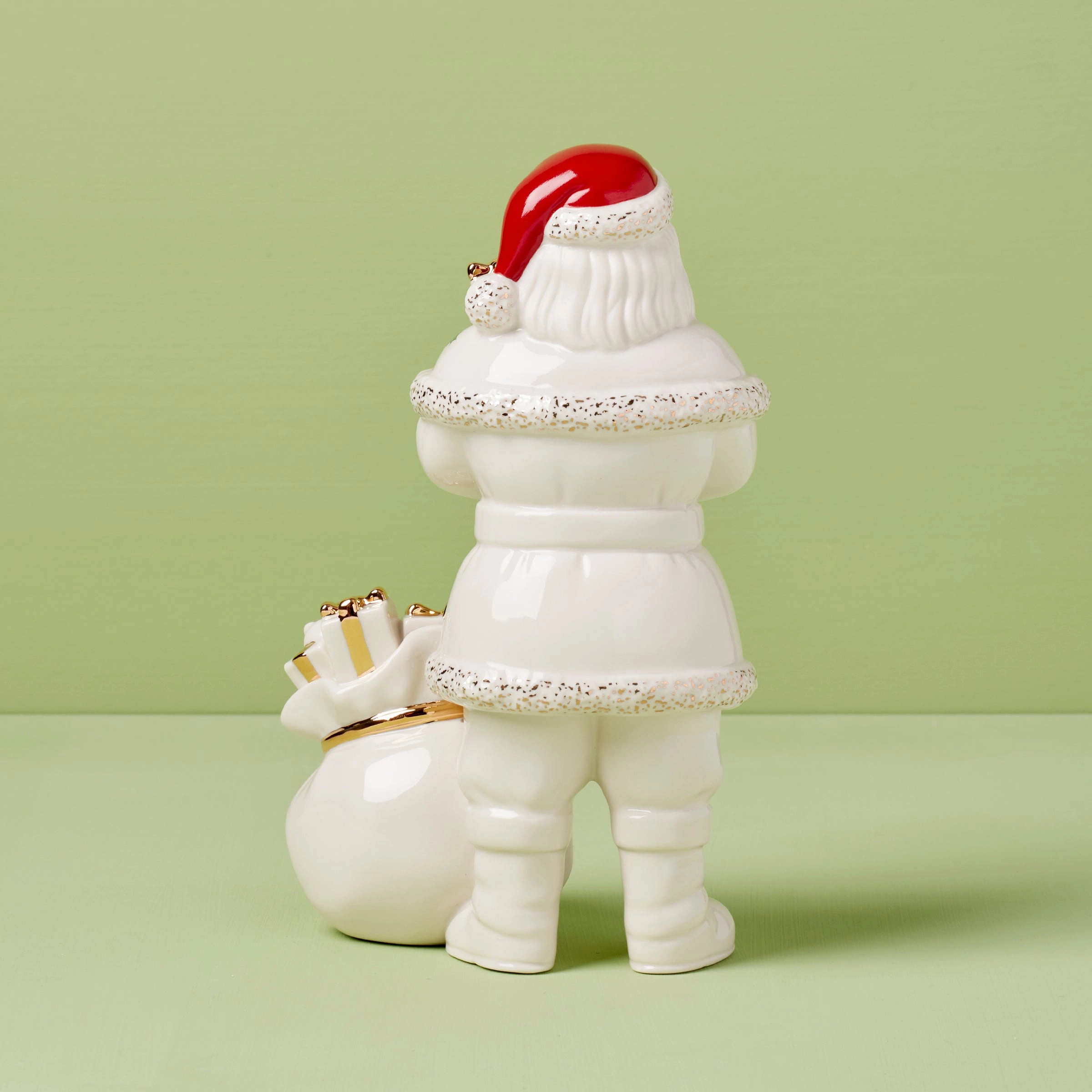 2024 African American Santa with Gift