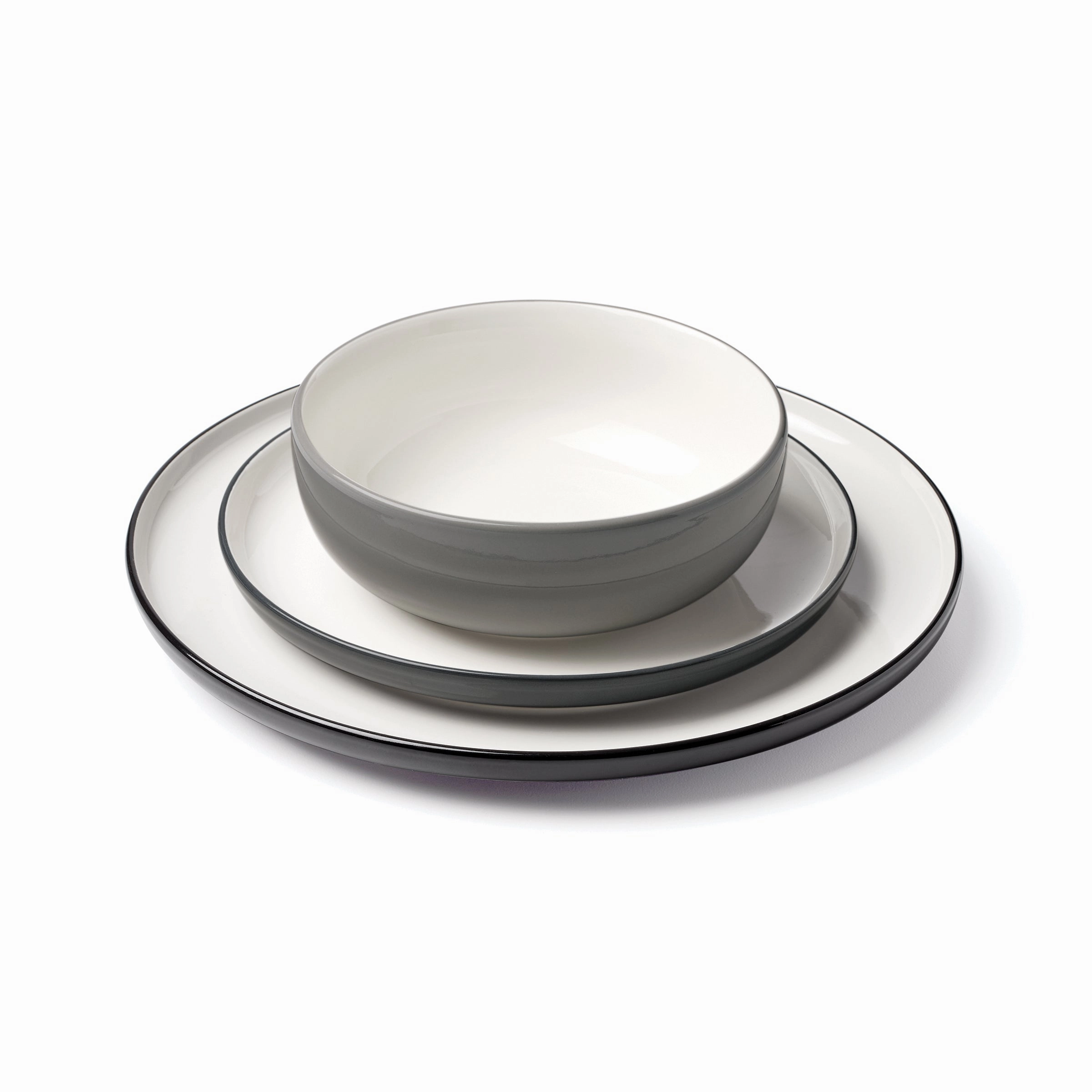 24 Seven Colors Pumice 12-Piece Dinnerware Set