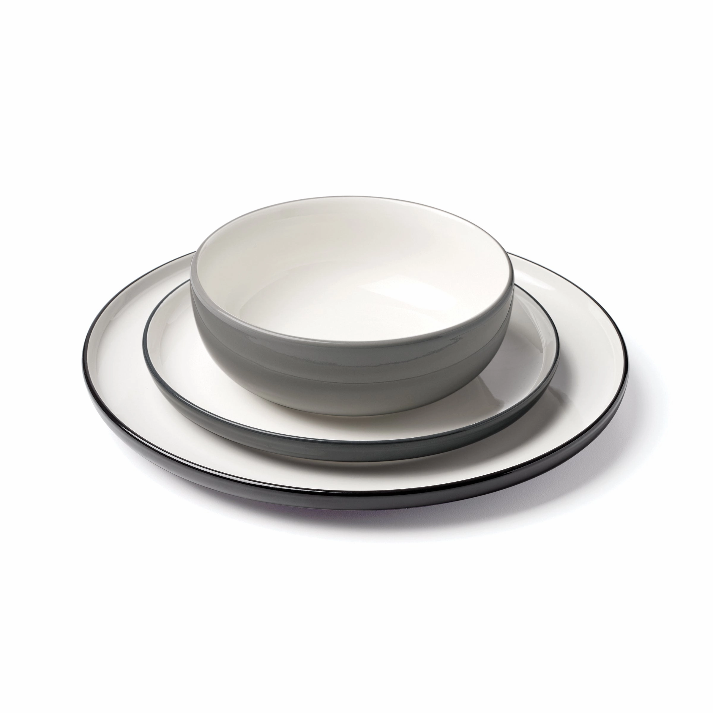 24 Seven Colors Pumice 12-Piece Dinnerware Set