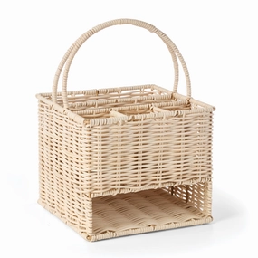24 Seven Real Rattan Caddysummer decor ,outdoor summer decor 