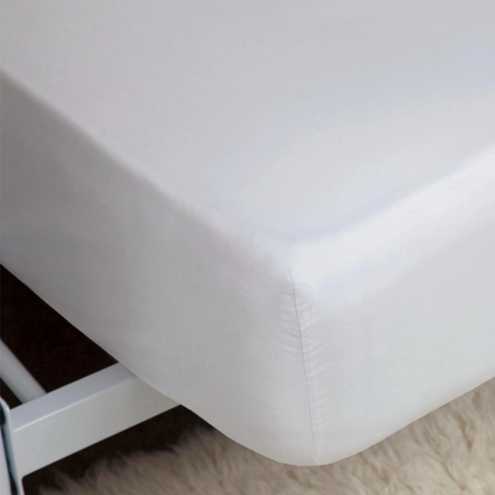 400 Thread Count Egyptian 100% Cotton Fitted Bed Sheet Whitehome decor ,wall decor 