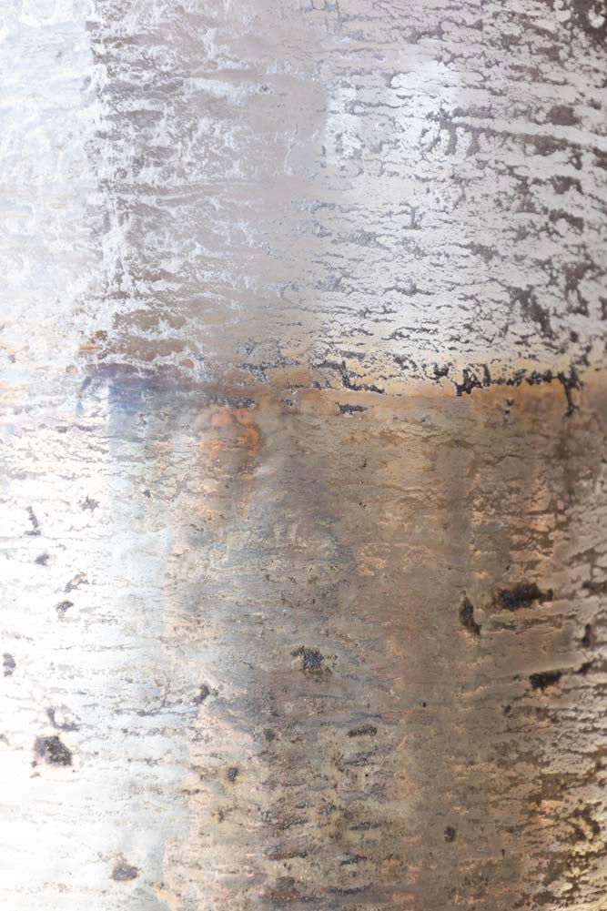 70s Style Grey Mottled Effect Table Lamp