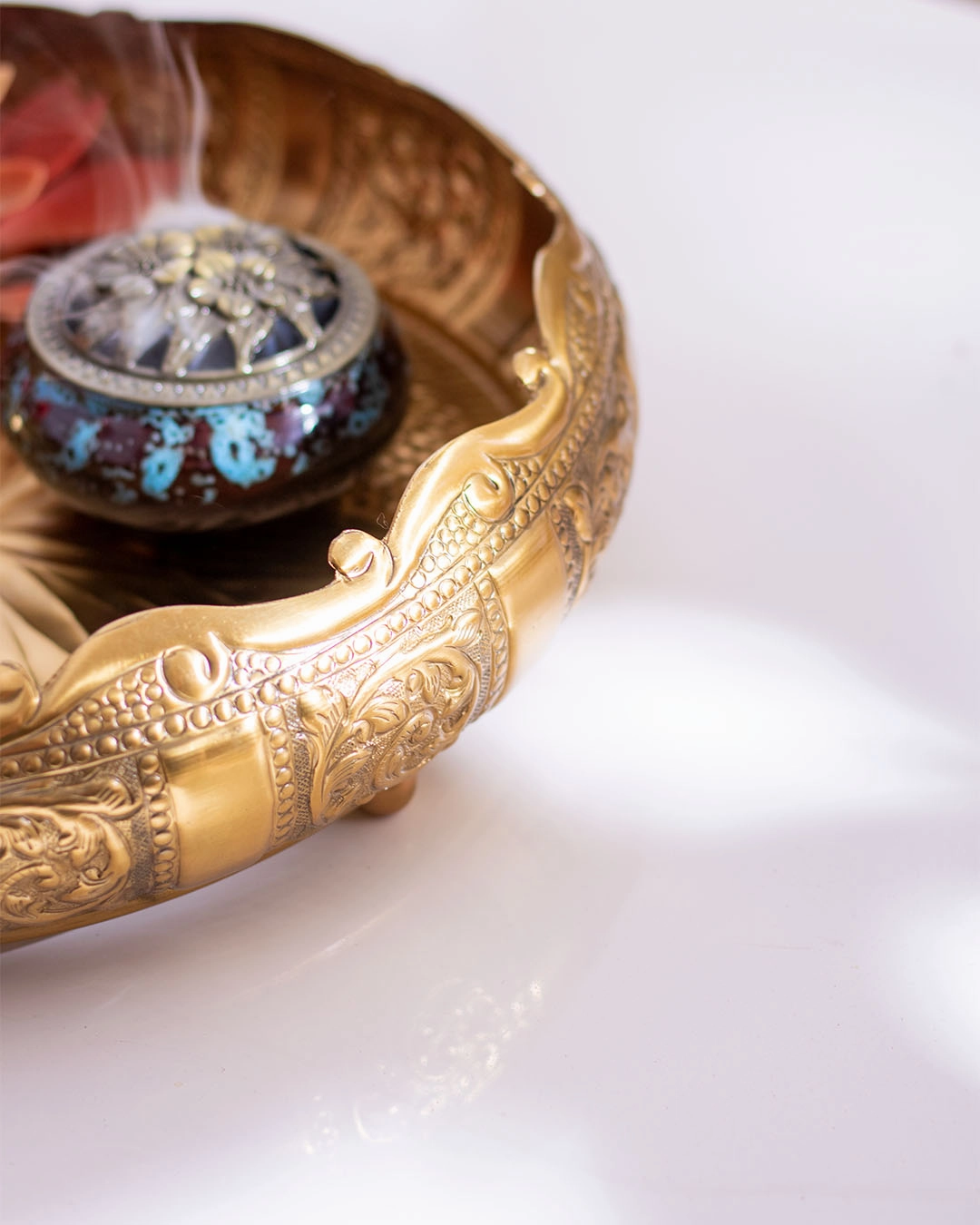 'Embossed' Handcrafted Bowl - 11"