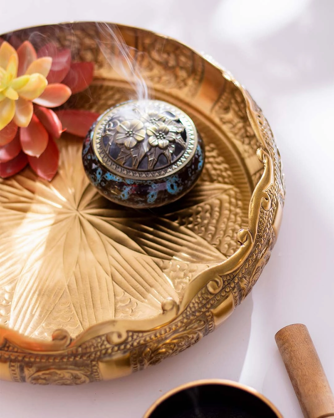 'Embossed' Handcrafted Bowl - 11"