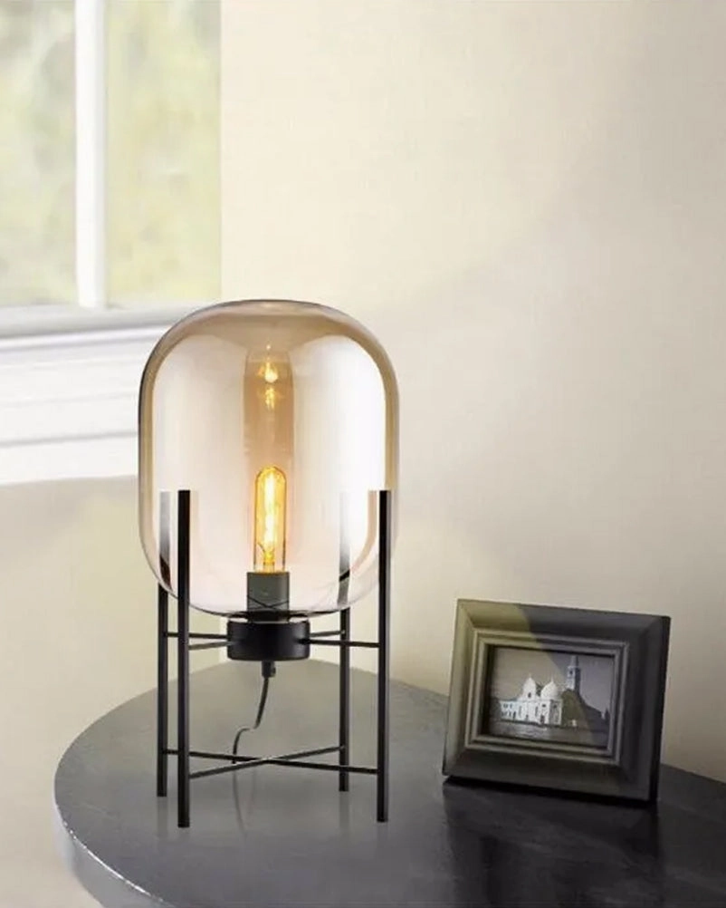 "Amber Glow" Bedside Table Lightmodern wall lamp,smart wall lamp