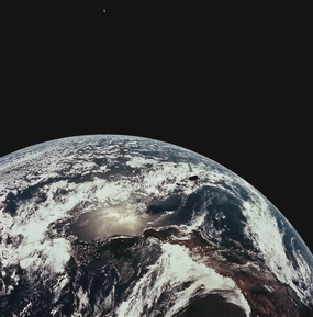 "Apollo 12 Earth" from Getty Imagesnordic style wall decor