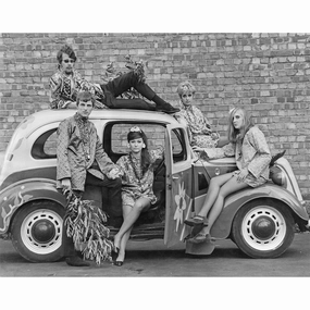 "Hippiemobile" from Getty Imagesnordic style wall decor