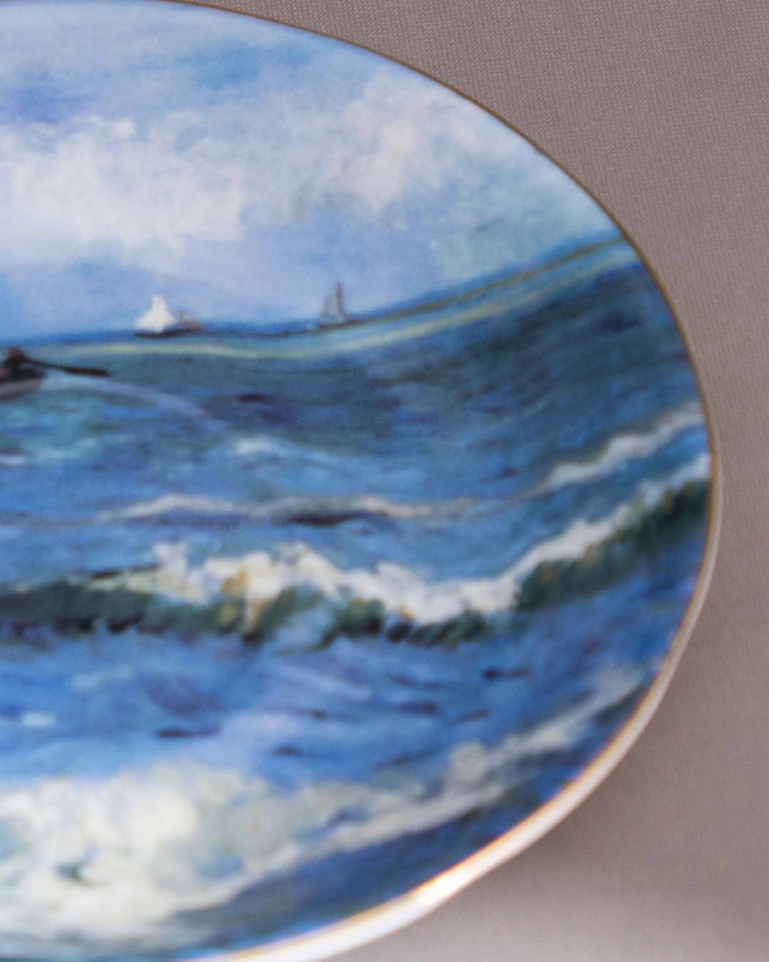 'Seascape' Vincent Van Gogh Painting Cup & Saucer