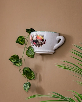 'Toco toucan' The Cup Wall Planterhome decor ,wall decor 