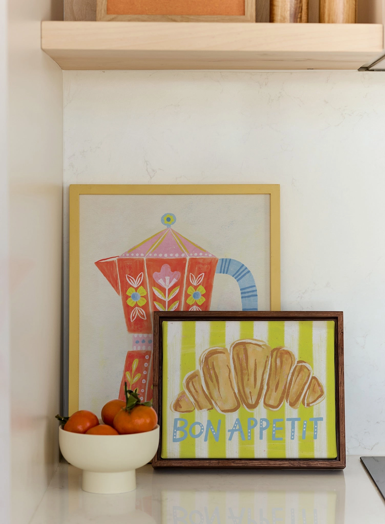 A Painter's Croissant, Canvas