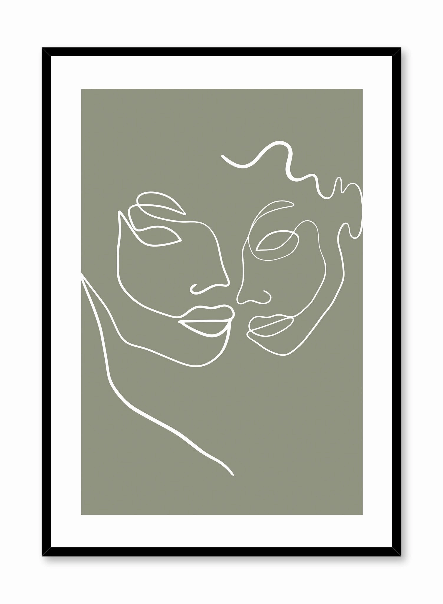A Perfect Pair in Green, Posterpop culture themed posters