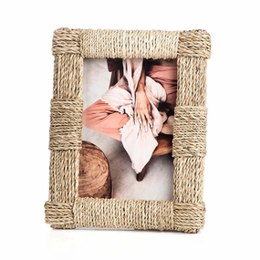 Abaca Rope Frame - 5"x7"picture frame ,decorative photo frame 