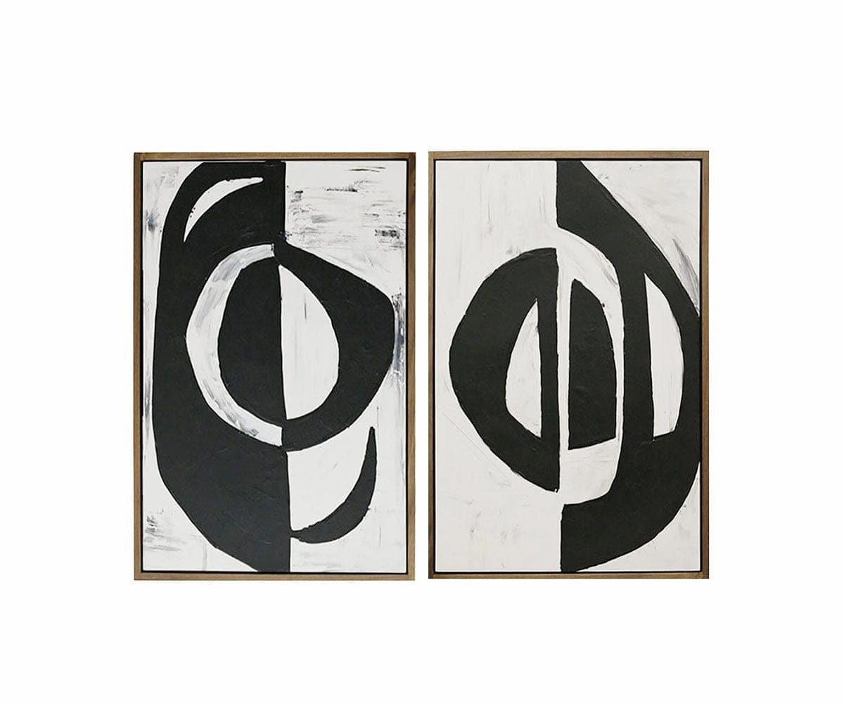 Abstract Glimpses Wall Art Setnordic style wall decor