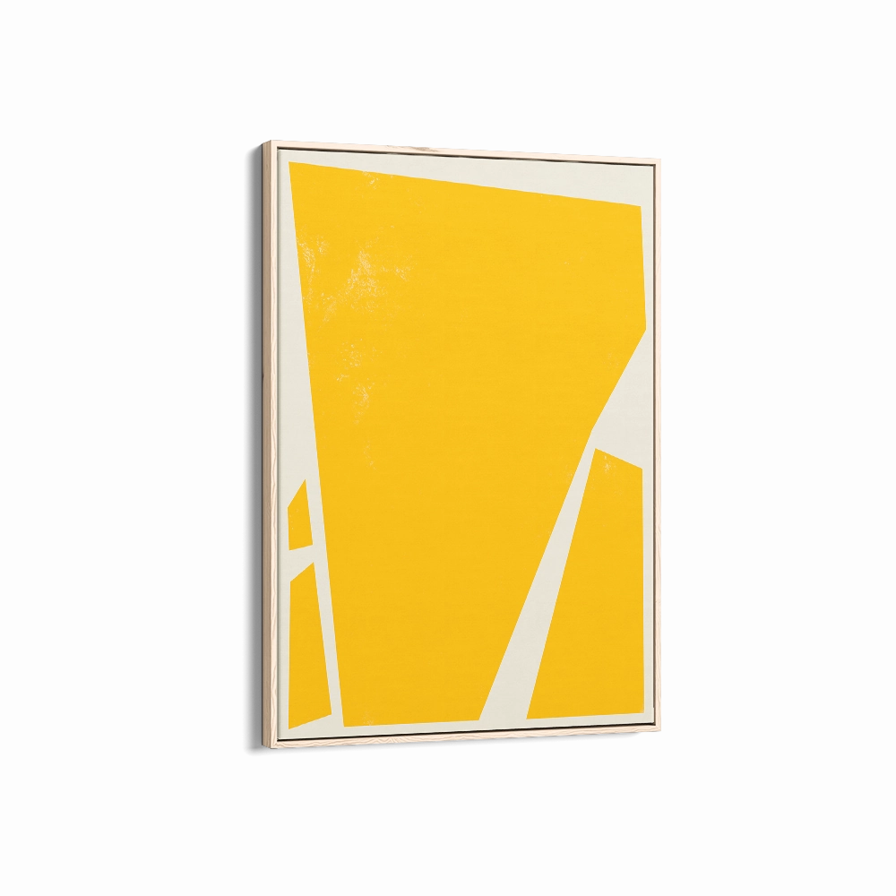 Abstract Squares Left Yellow