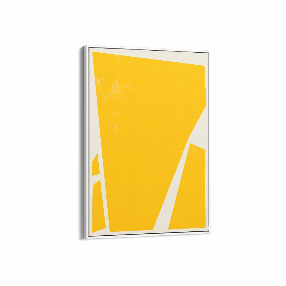 Abstract Squares Left Yellow