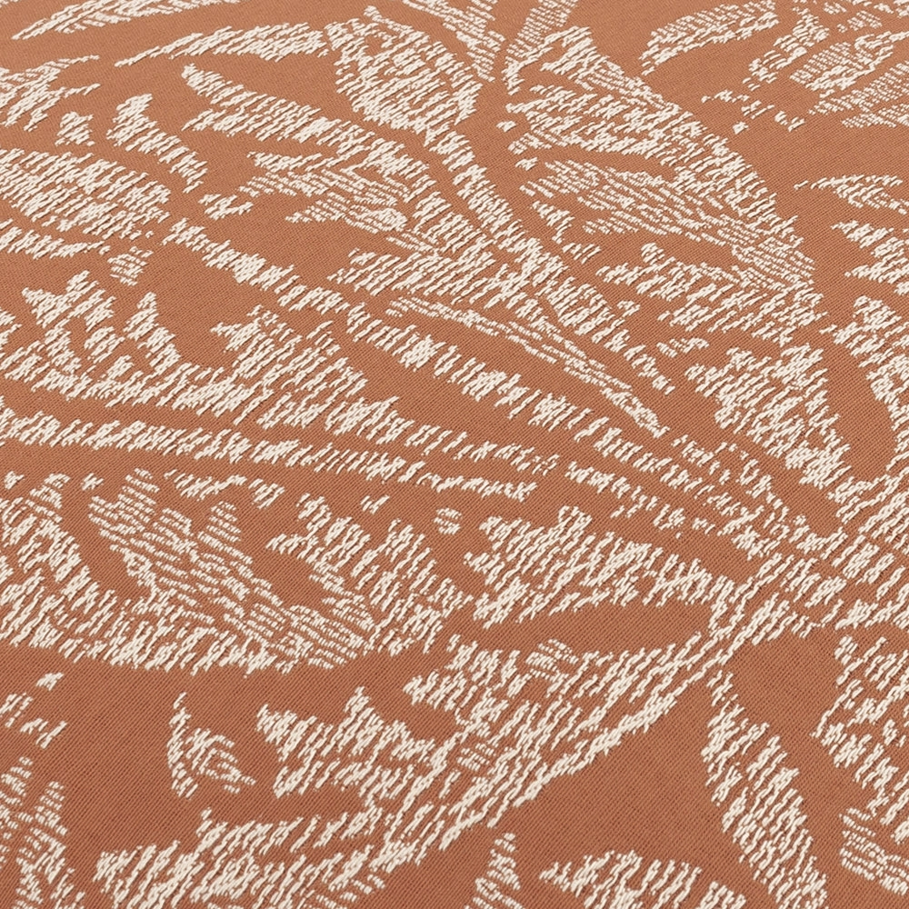 Acorn Tonal Jacquard Cushion Brick