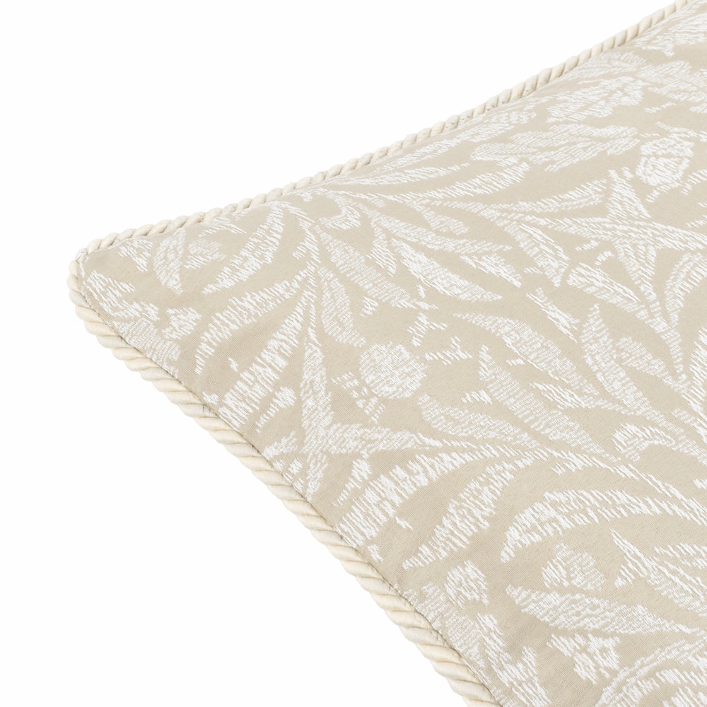 Acorn Tonal Jacquard Cushion Linen