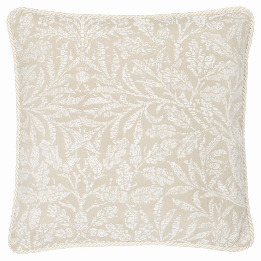 Acorn Tonal Jacquard Cushion Linen
