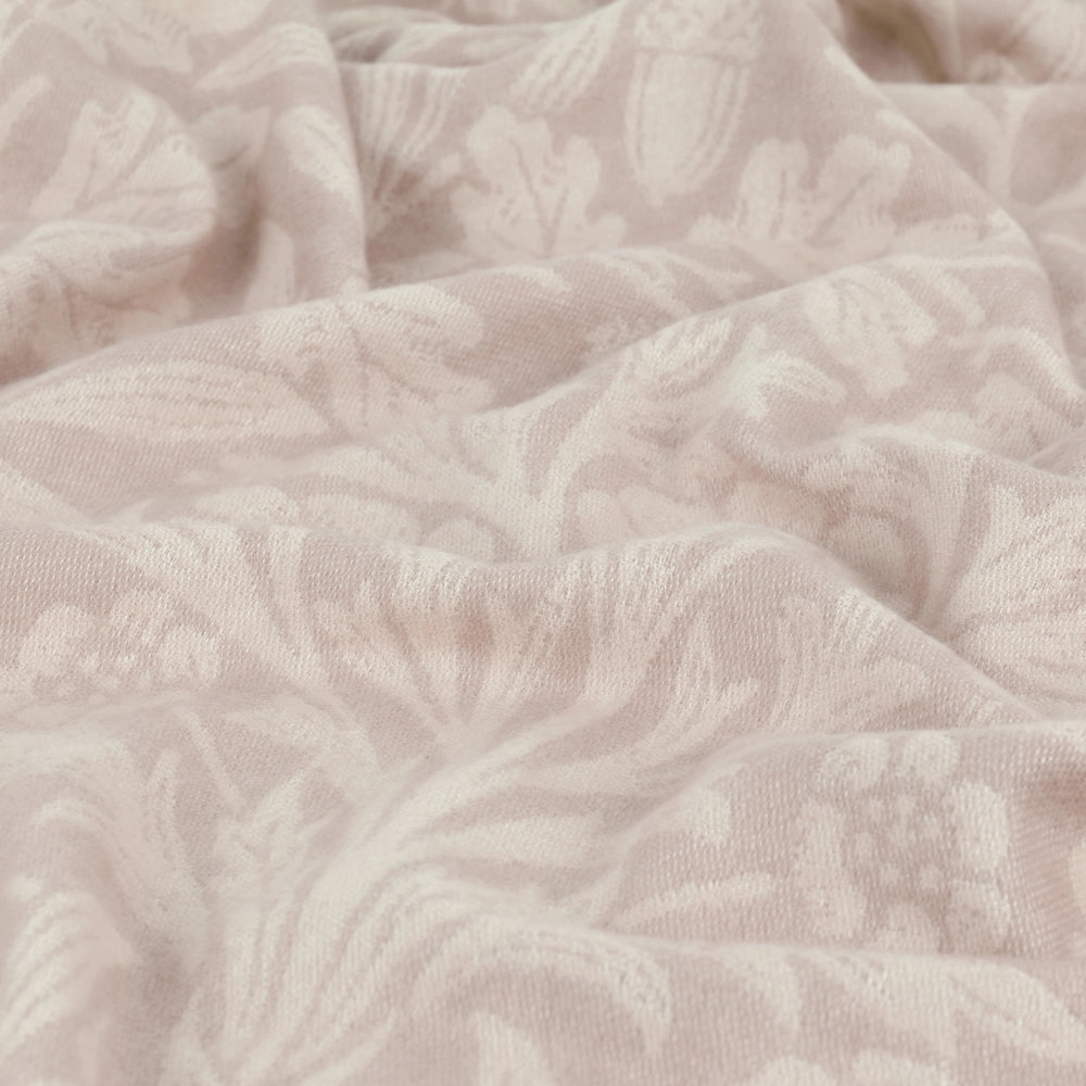 Acorn Tonal Jacquard Throw Linen