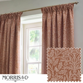 Acorn Tonal Matt Jacquard Pencil Pleat Curtains Brickbedding sets ,throw blankets 
