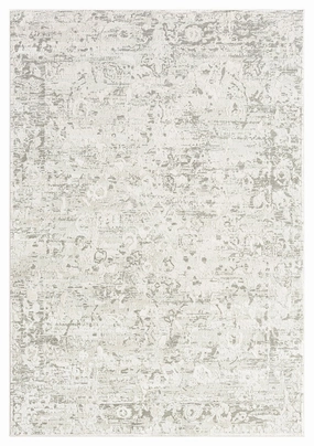 Adela Grey and Ivory Distressed Floral Rugmodern color block patchwork rug
