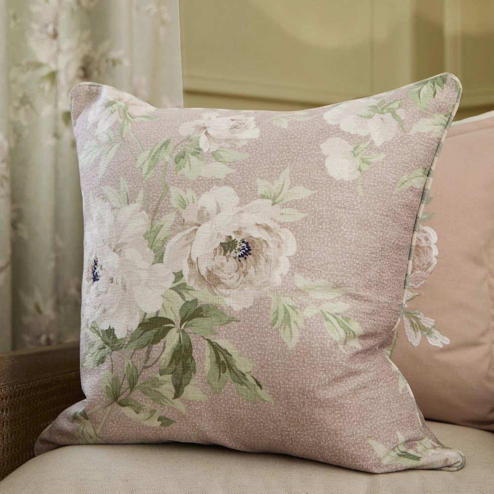 Adele Floral Chenille Cushion Rosebedding sets ,throw blankets 