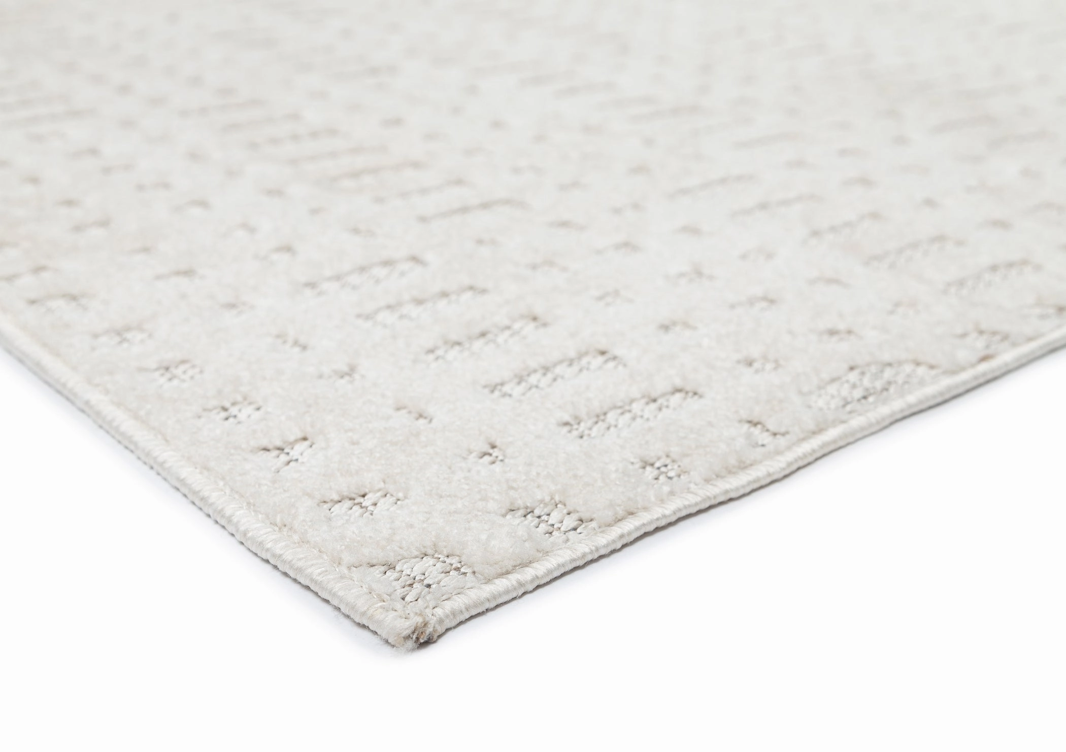Adrianne Ivory Cream Checkered Indoor Outdoor Rug *NO RETURNS UNLESS FAULTY