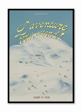 Adventure Awaits, Posterpop culture themed posters