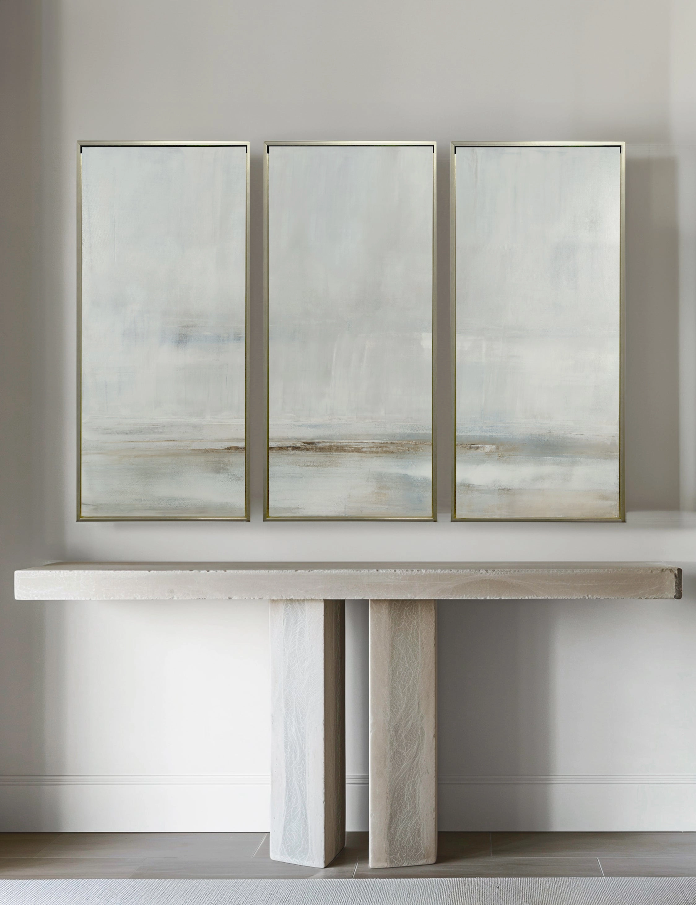 After The Storm Triptych Wall Art by Carol Benson-Cobb