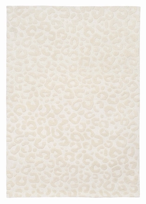 Agnes Ivory Cream Carved Animal Pattern Rug *NO RETURNS UNLESS FAULTYmodern color block patchwork rug