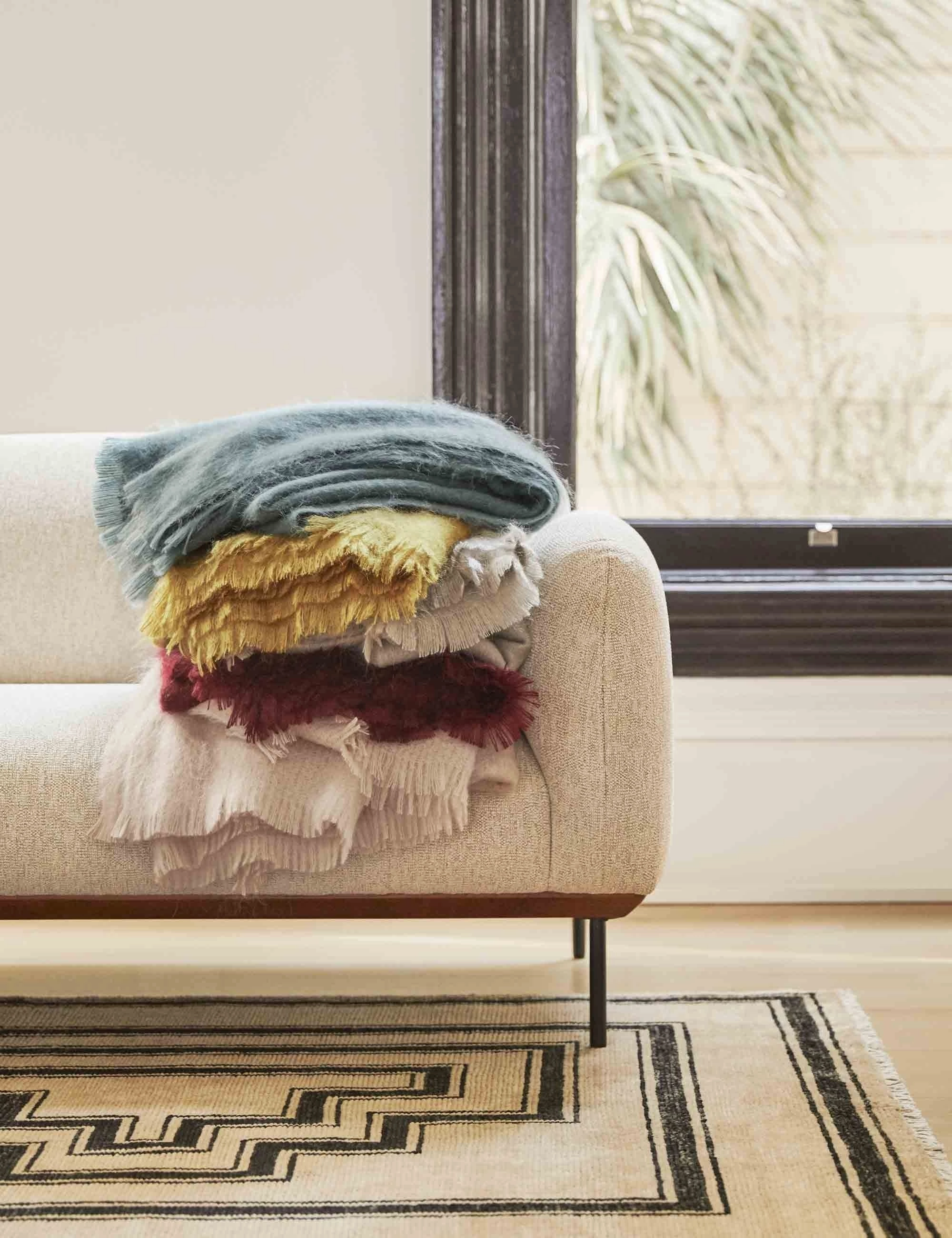 Aimee Mohair Throw