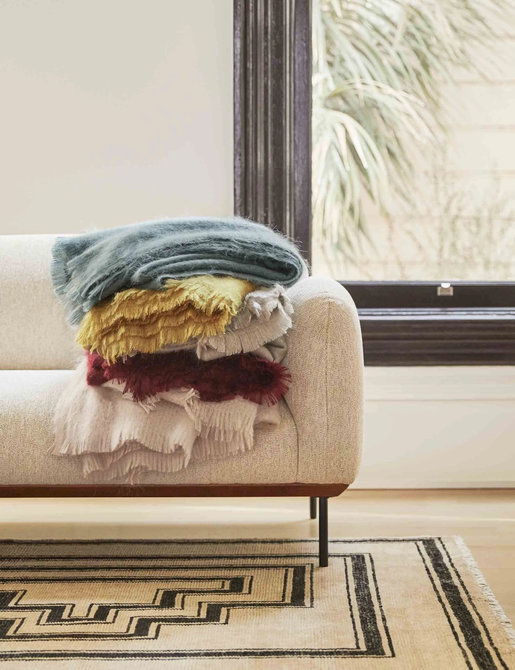 Aimee Mohair Throw