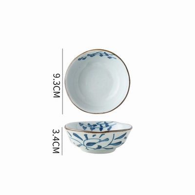 Akari Blue and White Japanese Sauce Dish