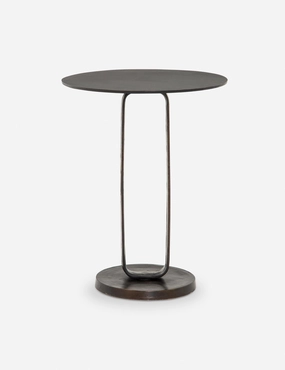 Alethea Indoor / Outdoor Side Tableoutdoor wrought iron plant stand