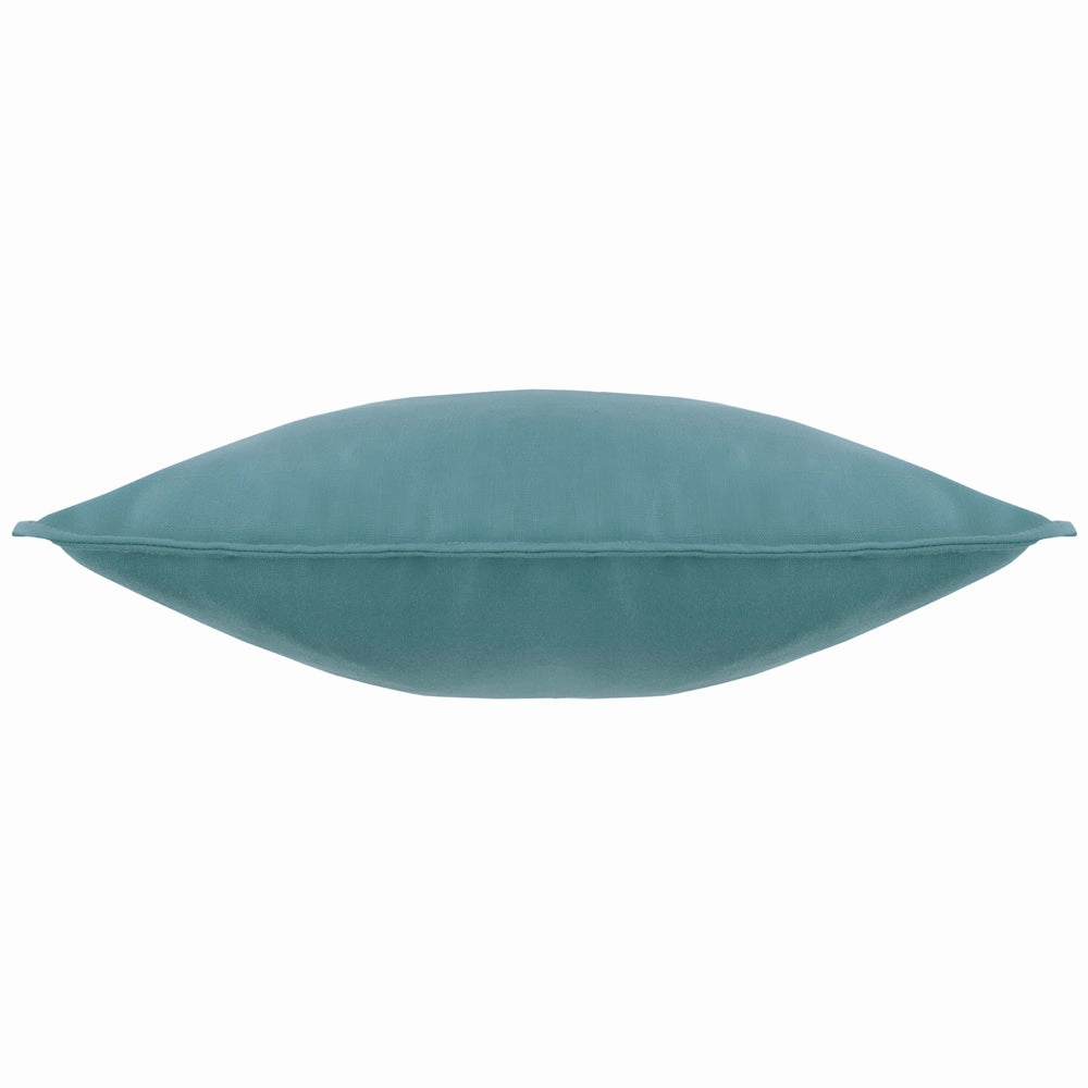 Alfresco Outdoor Square Oxford Cushion Teal