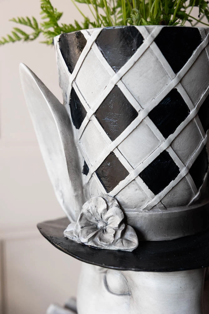 Alice In Wonderland 'Rabbit' Bust Plant Holder