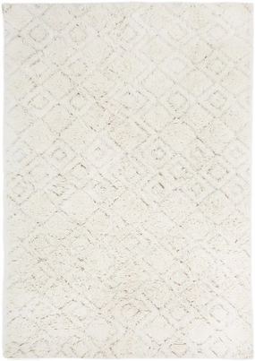 Alina Diamond Pattern Berber Wool Shag Rugmodern color block patchwork rug