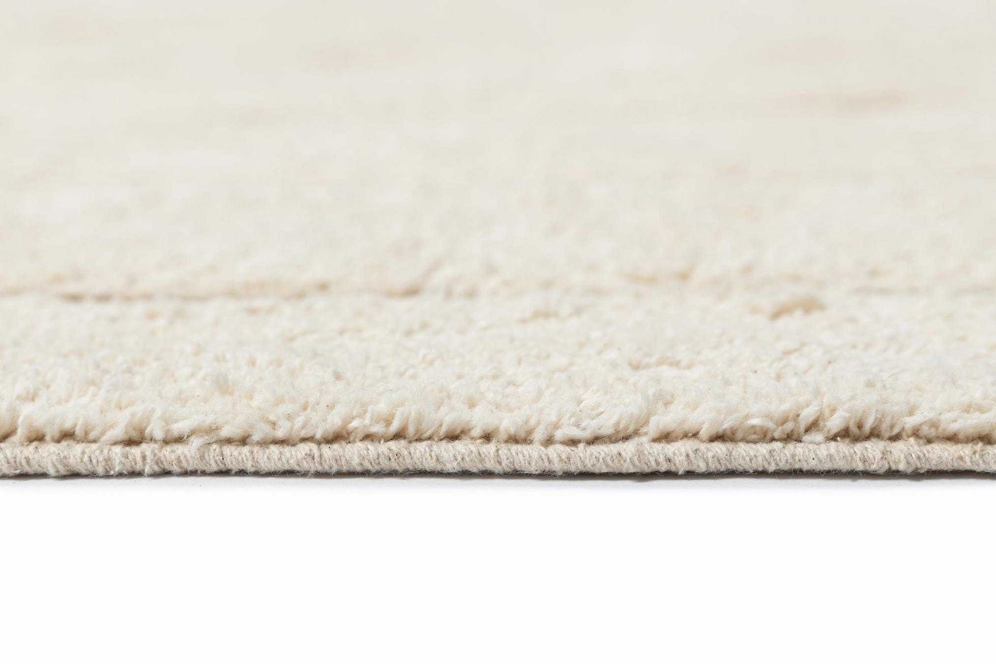 Allison Cream Beige Modern Cotton Washable Rug