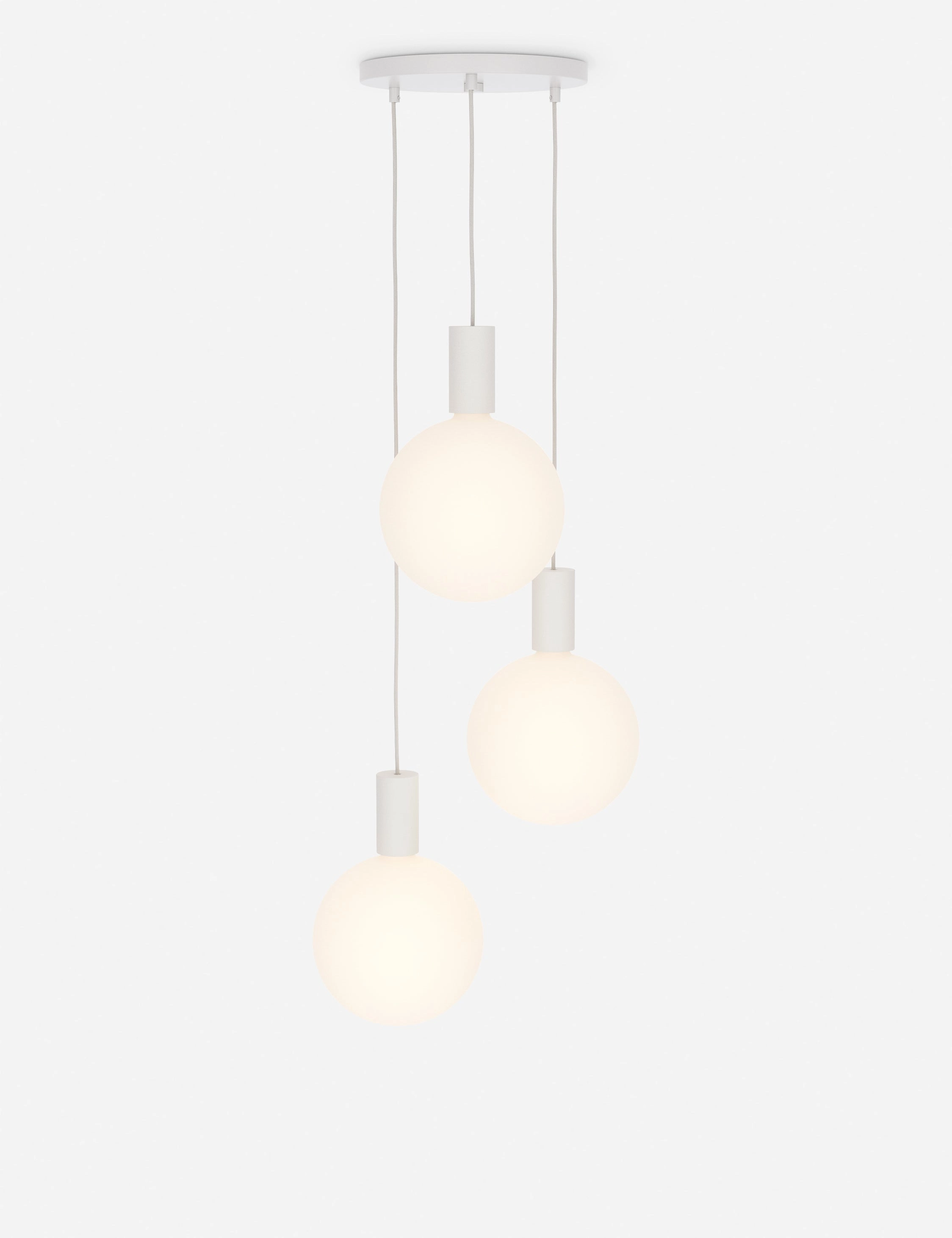 Alumina Triple Pendant Light by Talamodern chandelier,minimalist pendant light