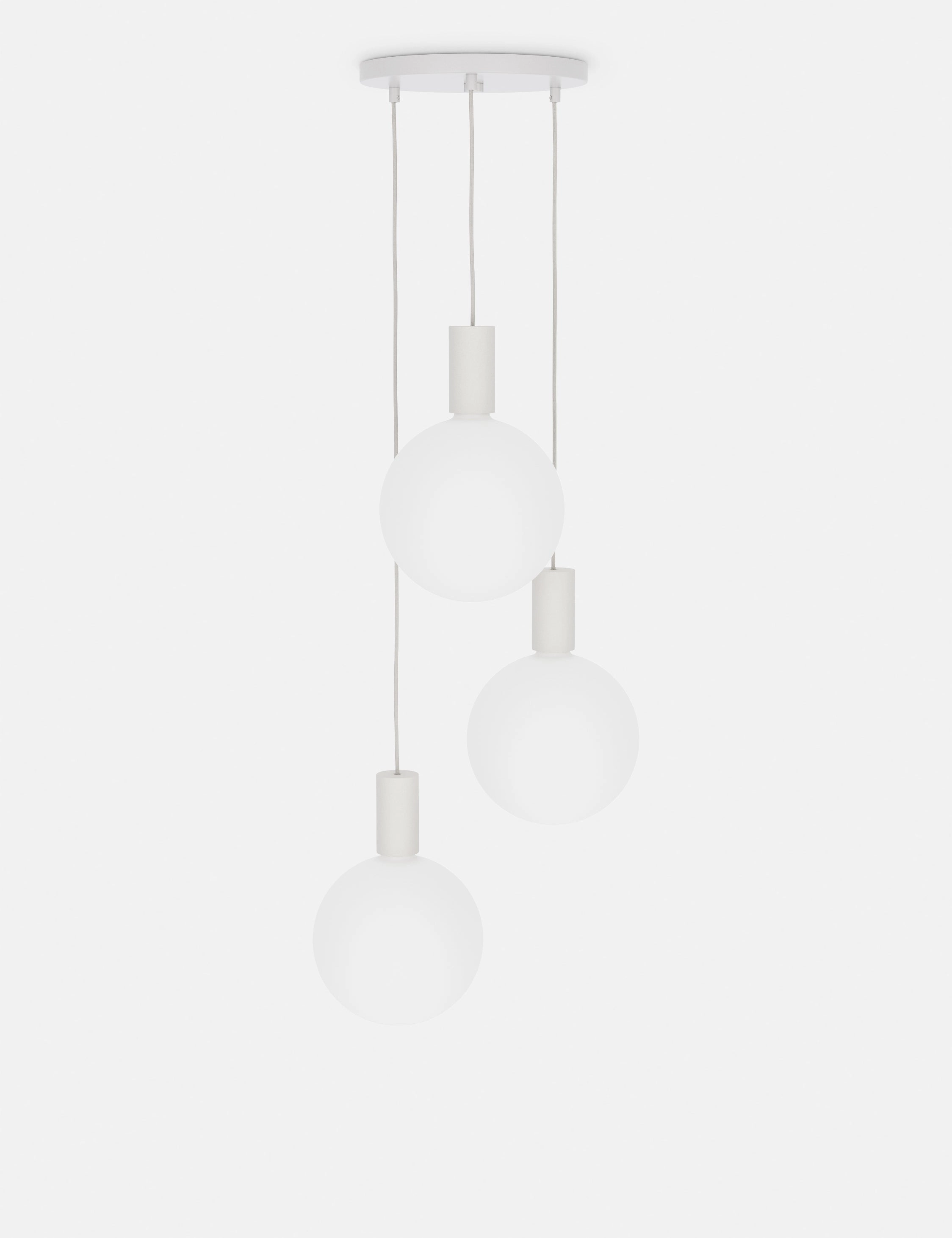 Alumina Triple Pendant Light by Tala