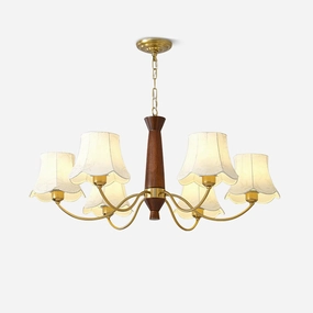 Alyssa Fabric Chandelierrustic chandelier,bedroom chandelier 