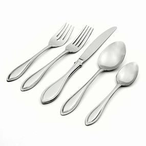 American Harmony 20 Piece Flatware Seteco-friendly bamboo fiber tableware set 
