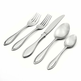 American Harmony 45 Piece Flatware Seteco-friendly bamboo fiber tableware set 