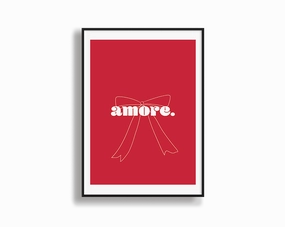 Amore Ribbonmodern abstract painting decor