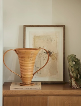 Amphora Decorative Rattan Vase by Ferm Livinghome decor ,wall decor 