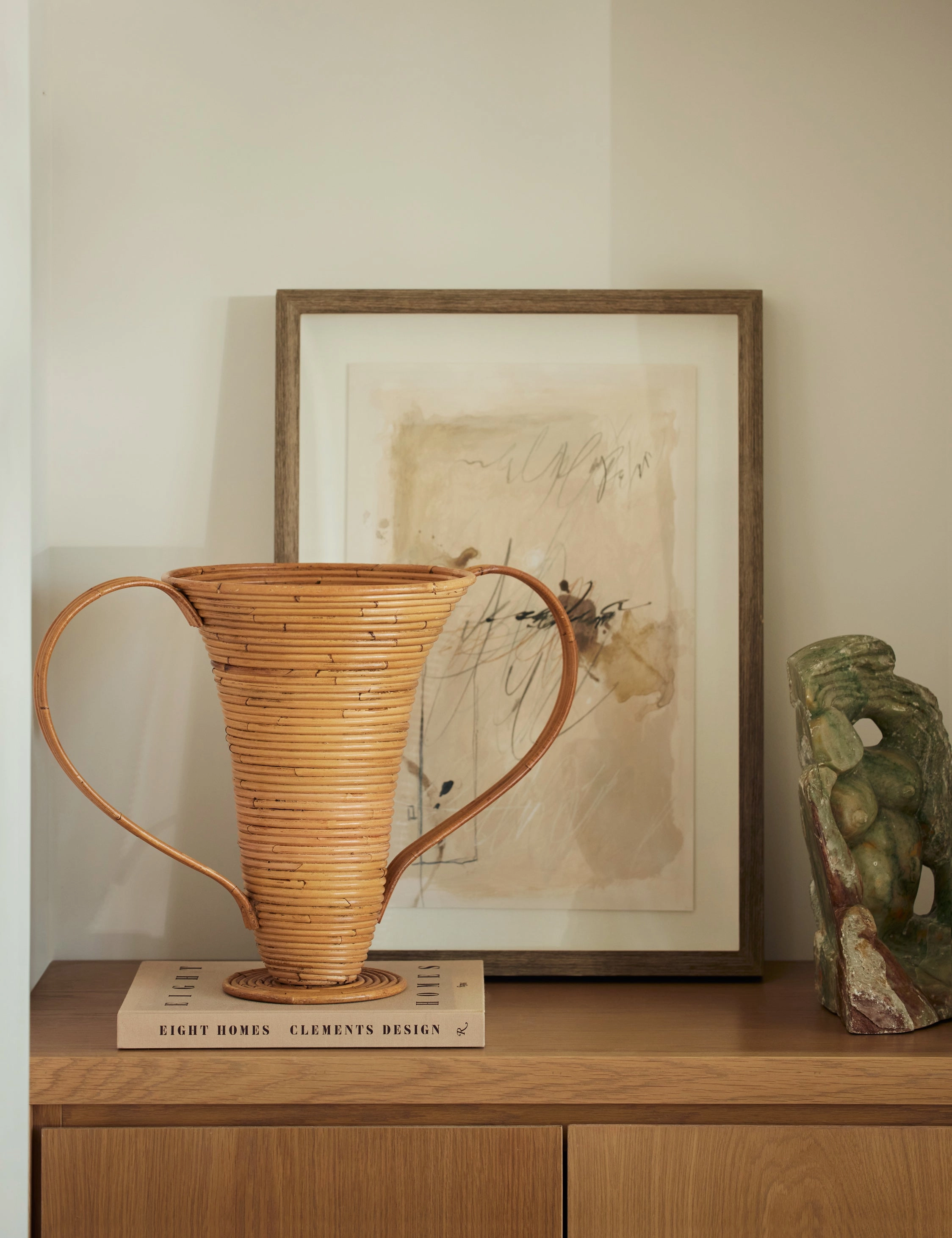 Amphora Decorative Rattan Vase by Ferm Livinghome decor ,wall decor 